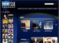 Peak Records Website
