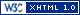 W3C Validated XHTML 1.0 Strict
