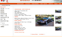 dealer trader web application dealer vehicle view